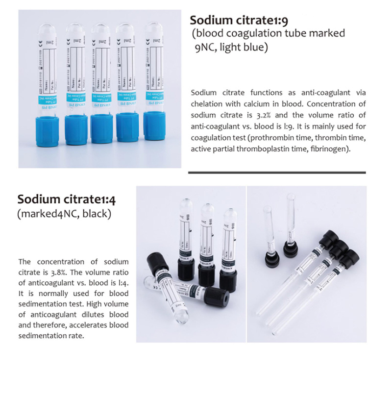 Vacuum blood collection tube blood routine EDTA-K2 anticoagulation tube