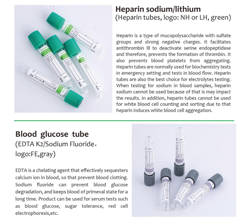 Vacuum blood collection tube blood routine EDTA-K2 anticoagulation tube