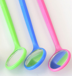 Wholesale dental glass mouth mirror oral cavity mirrors
