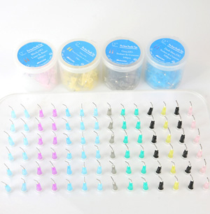 Dental cleaning needle resin conveyor