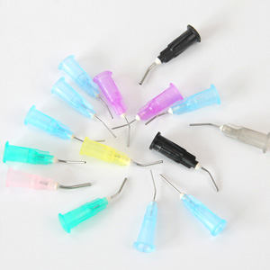 Dental cleaning needle resin conveyor