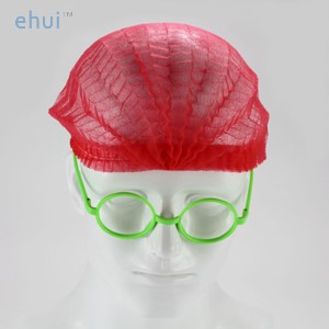 Wholesale non-woven strip cap dust anti hair loss protective hood