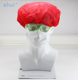 Non-woven round cap dust-proof anti-drop round cap