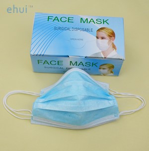 Anti fog haze PM2.5 mask three layer non-woven yarn mask