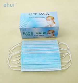 Anti fog haze PM2.5 mask three layer non-woven yarn mask