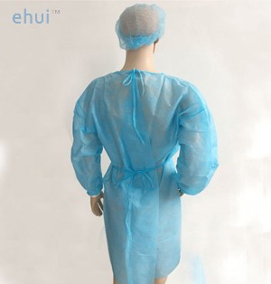 Disposable gowns medical surgical beauty salon gown