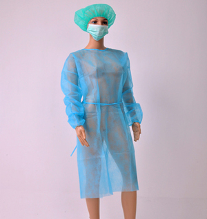 Disposable PP nonwoven medical isolation suit