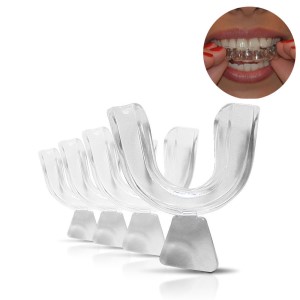 Gel whitening dental teeth braces