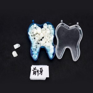 Anterior teeth posterior crown temporary dental equipment