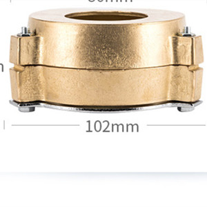 Dental copper cook tooth box denture processing with screw