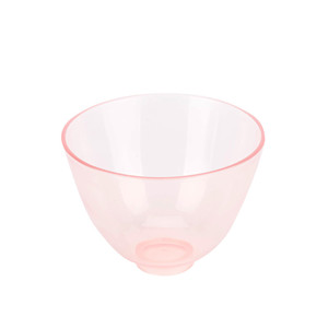 Gypsum transparent leather bowls Glossy plastic bowls soft bowl