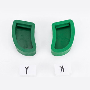 Dental plaster base silicone rubber material