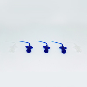 Disposable root canal delivery head
