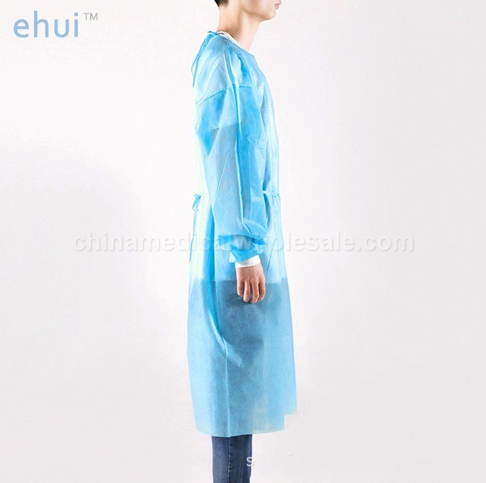 Disposable non-woven isolation clothing PP dustproof purification clothing