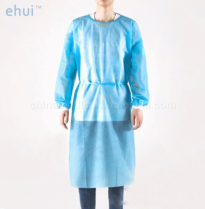 Disposable non-woven isolation clothing PP dustproof purification clothing