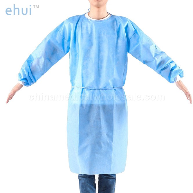 Disposable non-woven isolation clothing PP dustproof purification clothing