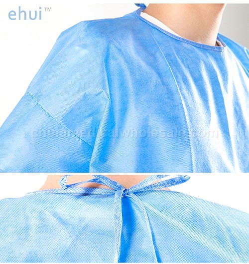 Disposable non-woven isolation clothing PP dustproof purification clothing