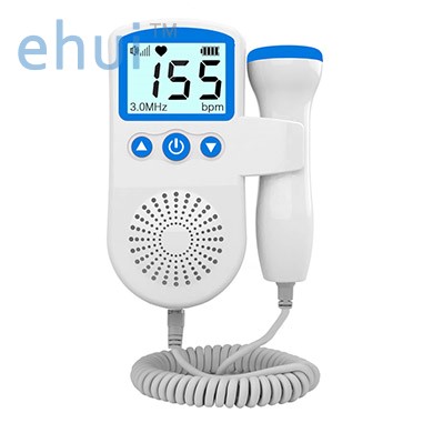 Fetal heart rate monitor stethoscope pregnant woman heart rate home fetal doppler