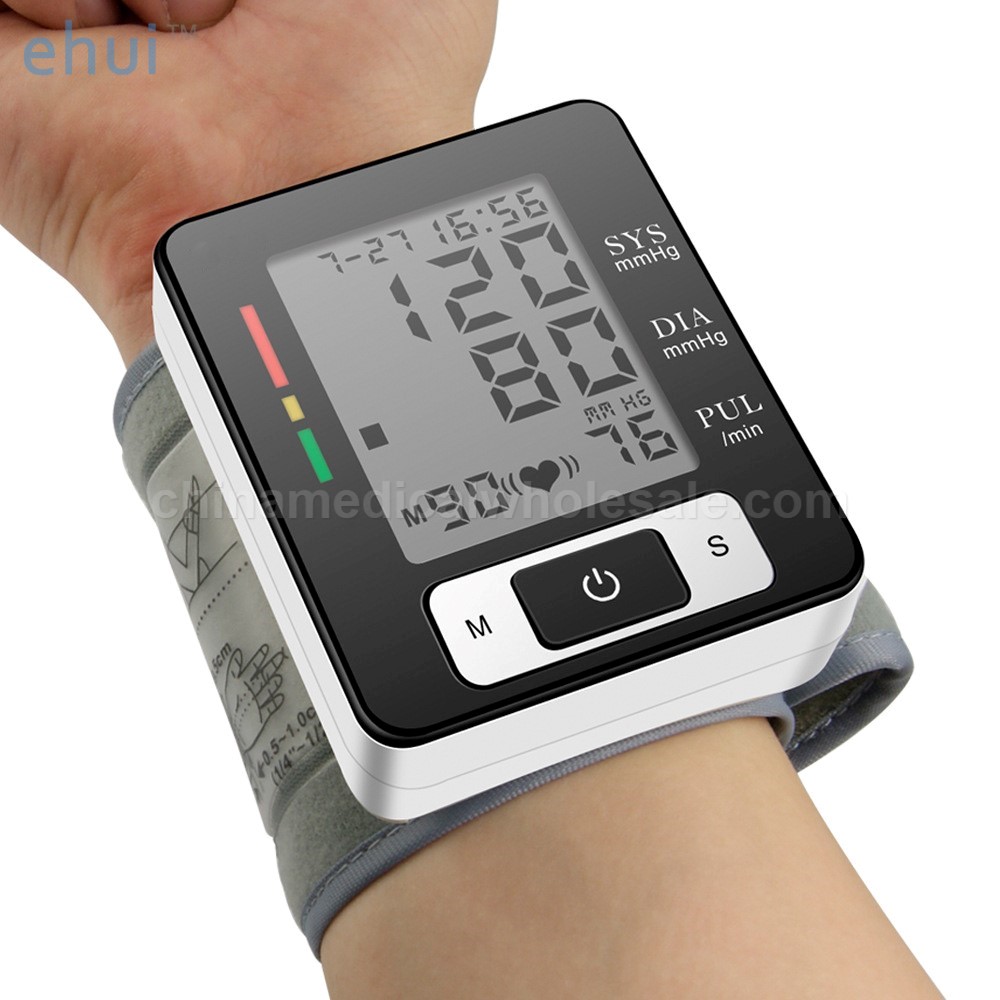 Medical elderly hand meter measuring meter instrument wrist type automatic blood pressure meter