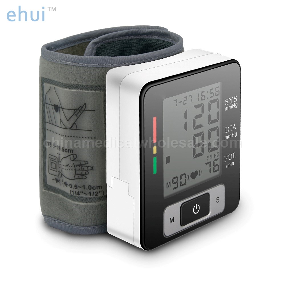 Medical elderly hand meter measuring meter instrument wrist type automatic blood pressure meter