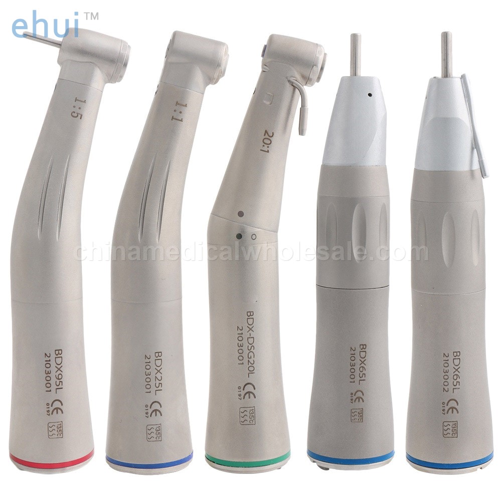Dental optical fiber low speed handpiece ceramic bearing straight bending machine