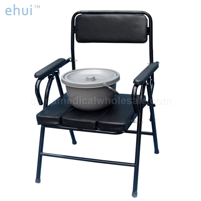 Direct selling foldable household toilet chair