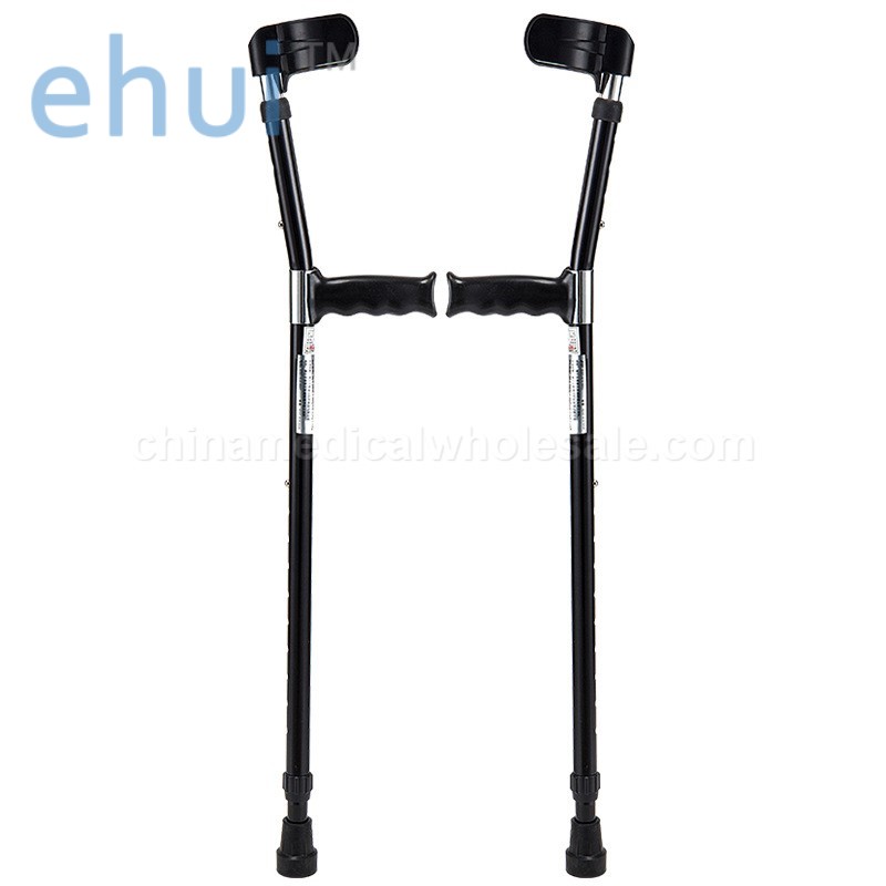 Manufacturer of direct selling aluminum alloy portable rehabilitation walking aid underarm crutches