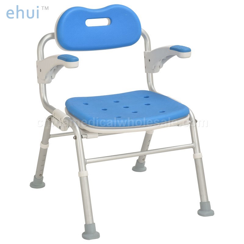 Direct selling folding stool upturned armrest bath chair