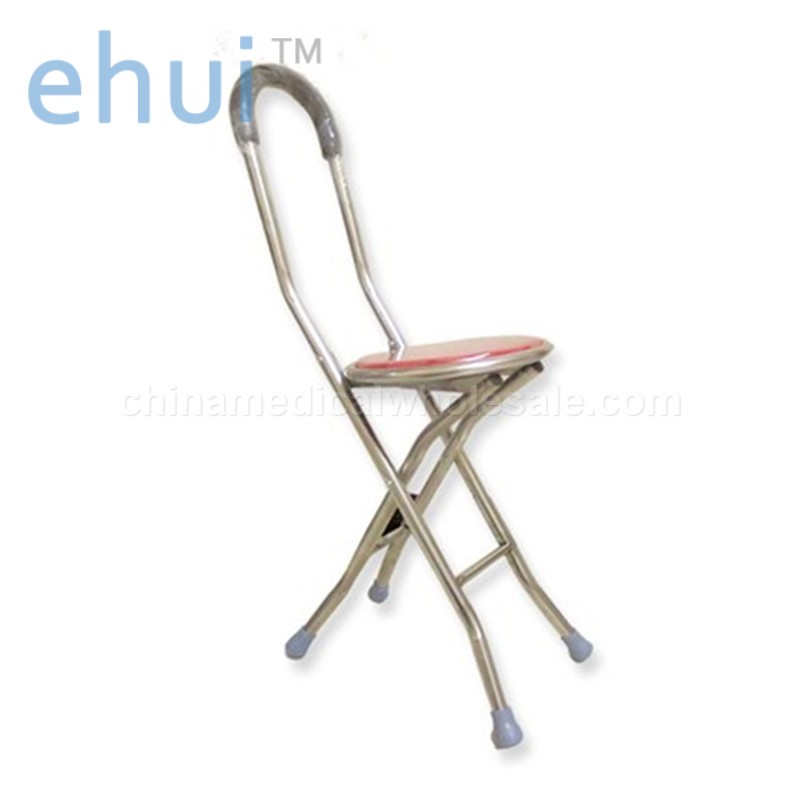 Direct selling stainless steel walking stick and stool for mountaineering