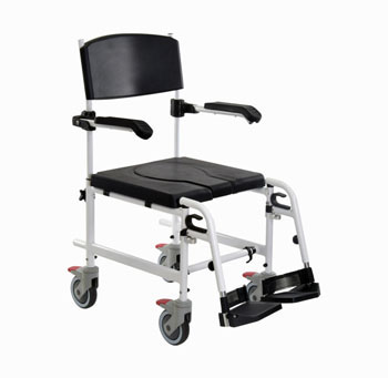 Lightweight stainless steel custom Toilet Chair Wheelchair