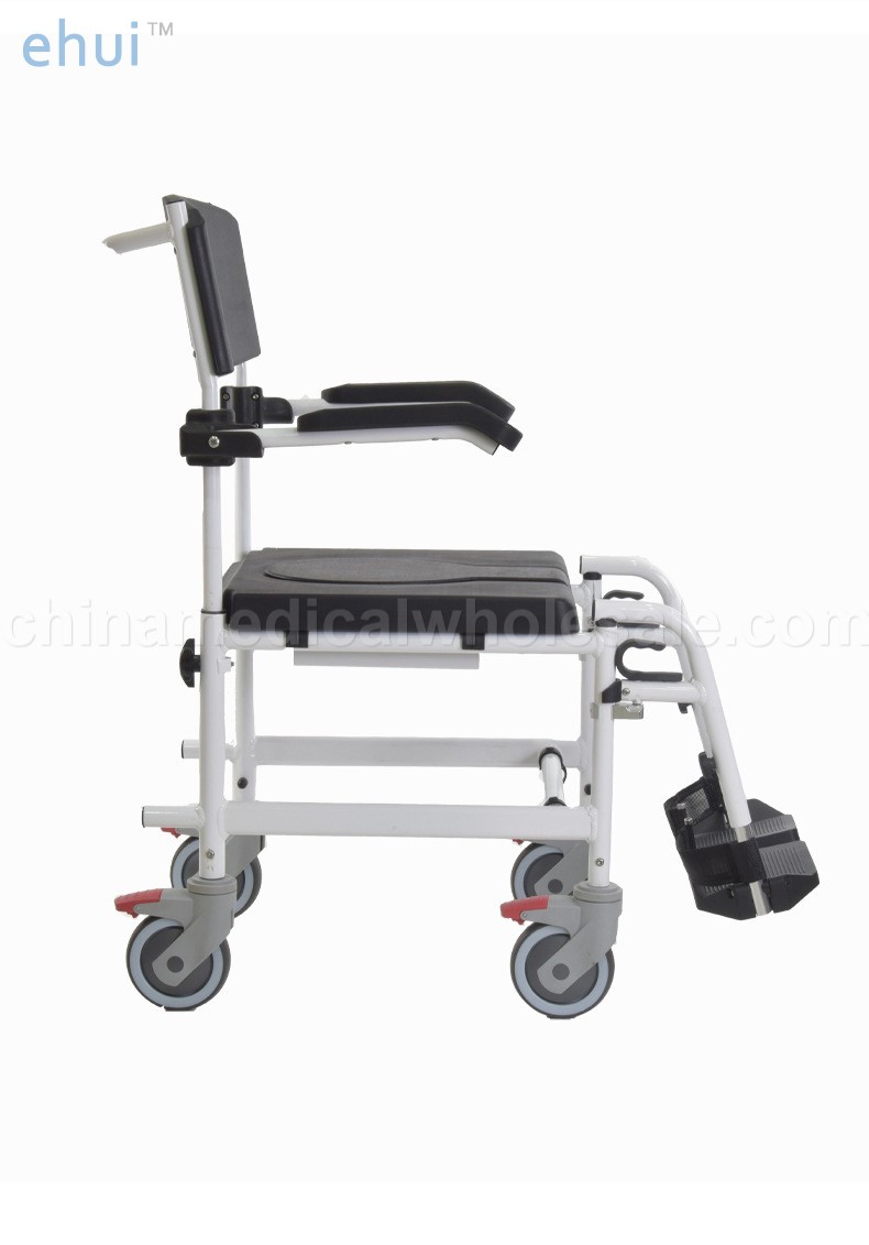 Lightweight stainless steel custom Toilet Chair Wheelchair