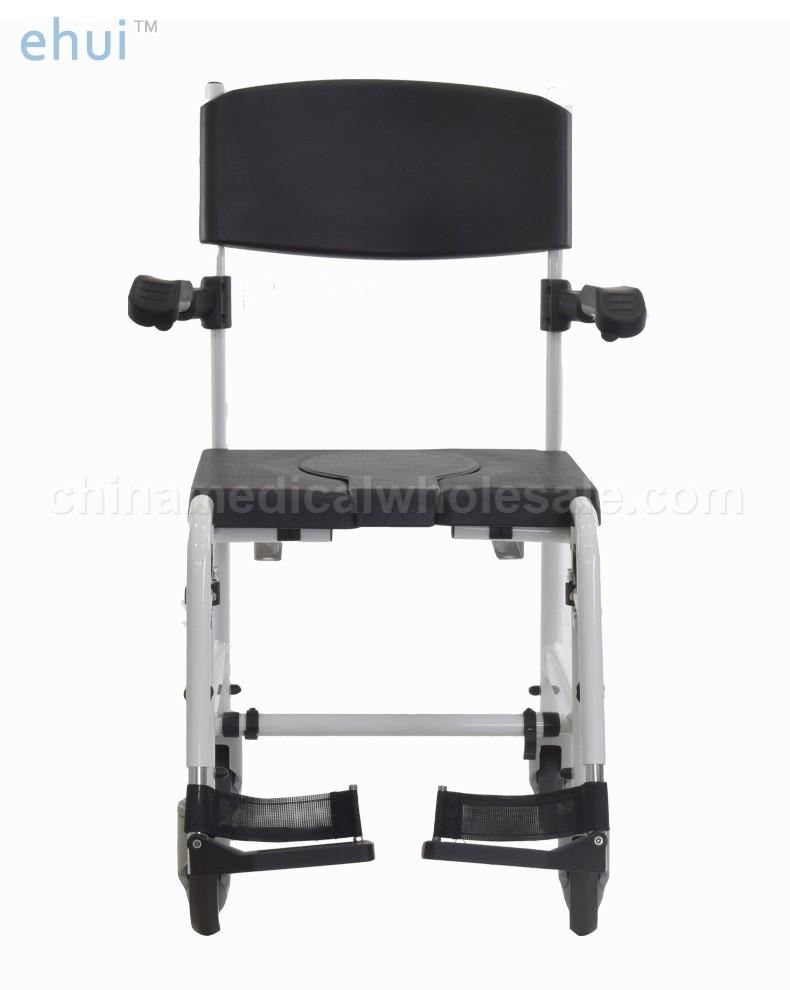 Lightweight stainless steel custom Toilet Chair Wheelchair