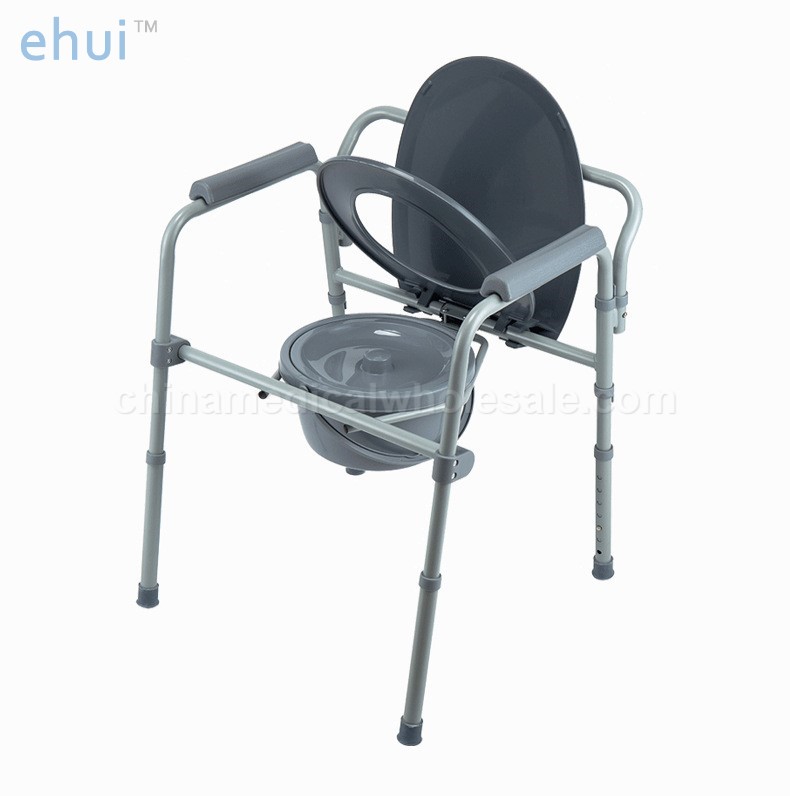 Multi color customizable portable  foldable and dismountable toilet chair
