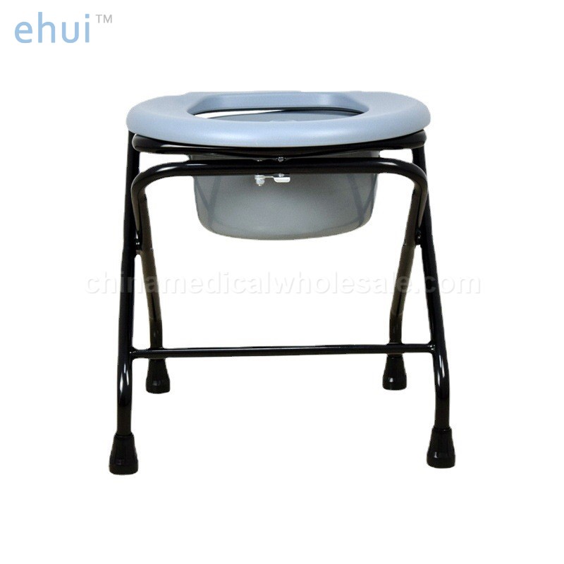 Manufacturer of portable folding iron toilet chair