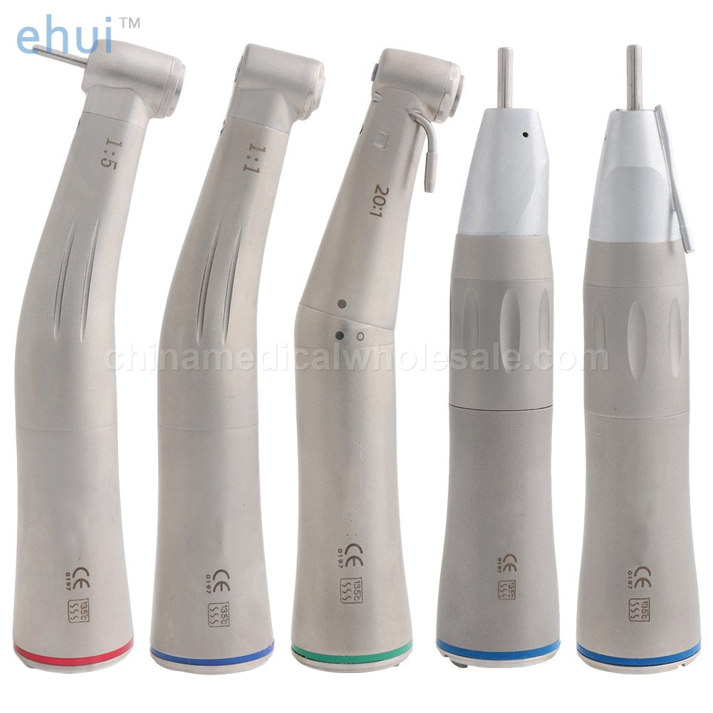 Ceramic dental optical fiber low speed handset
