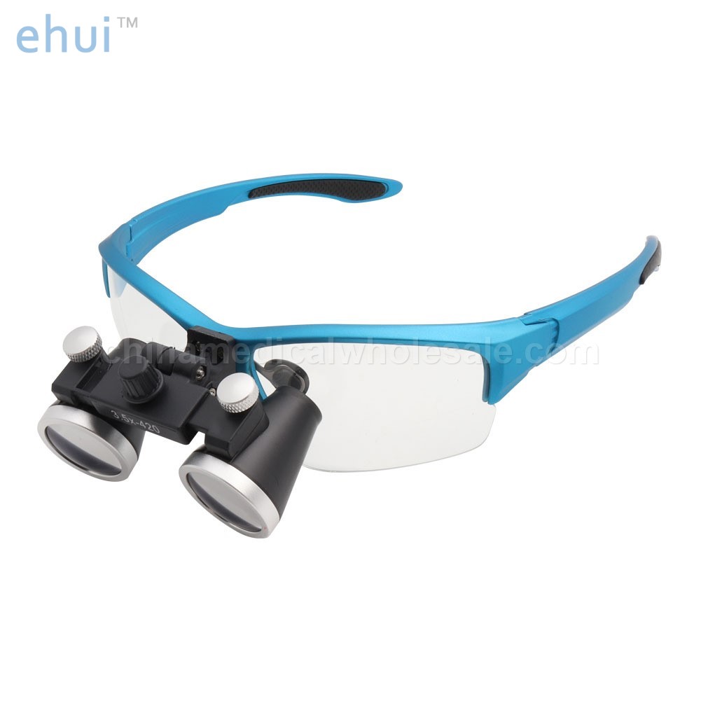 Magnifying lens wearable medical dental equipment