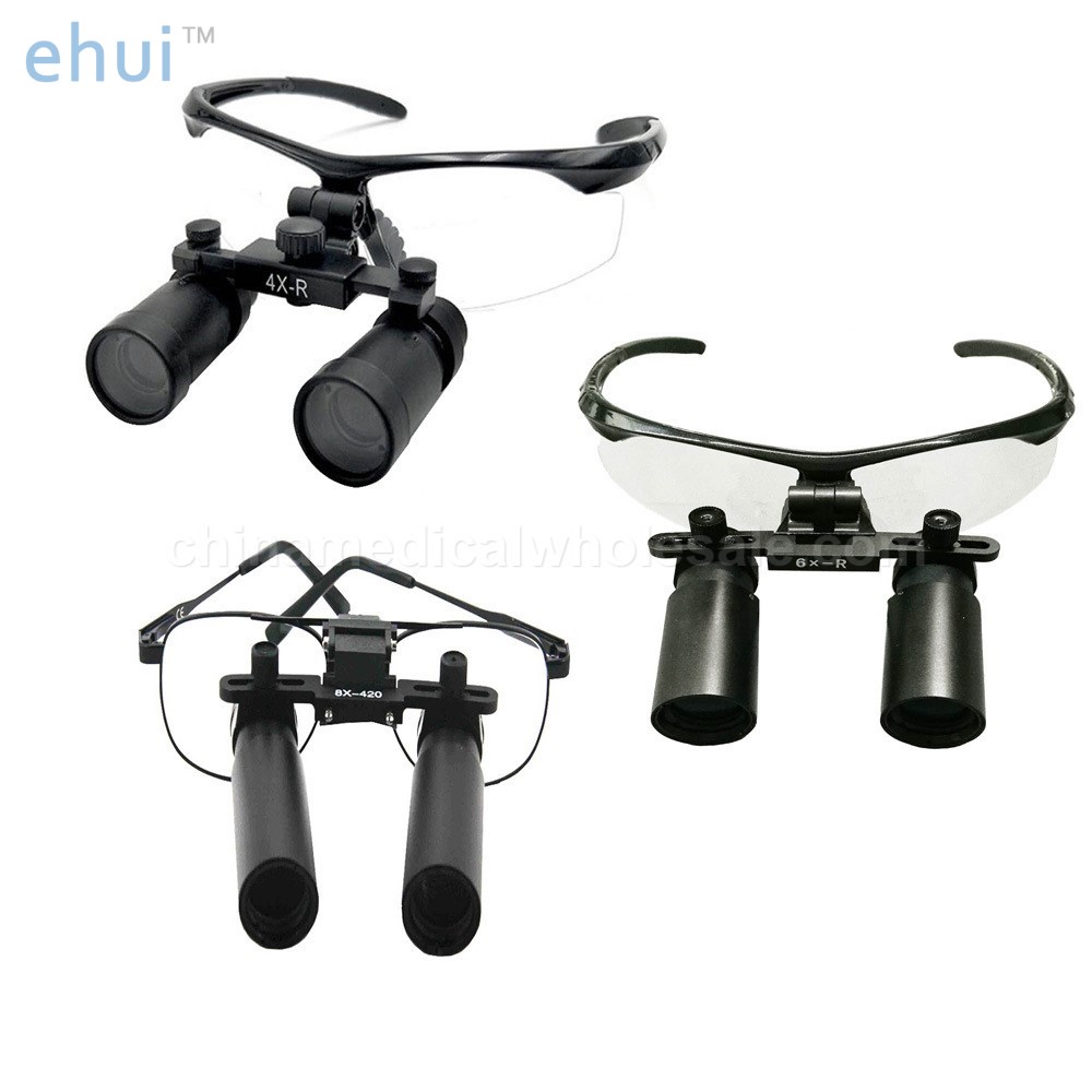 Binocular spectacle medical magnifying glass for oral surgery