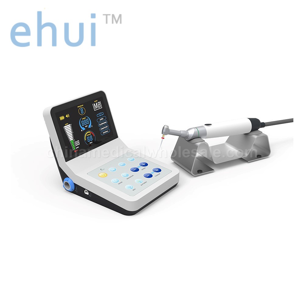 Apical locator of root canal measuring instrument with mobile therapy