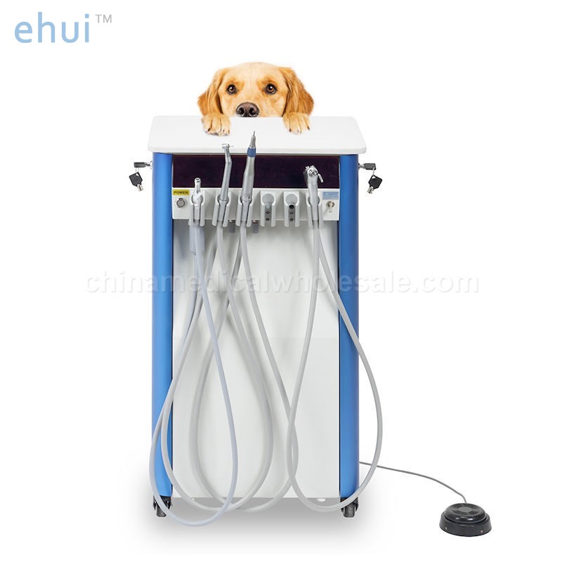 Portable unit veterinary dental equipment