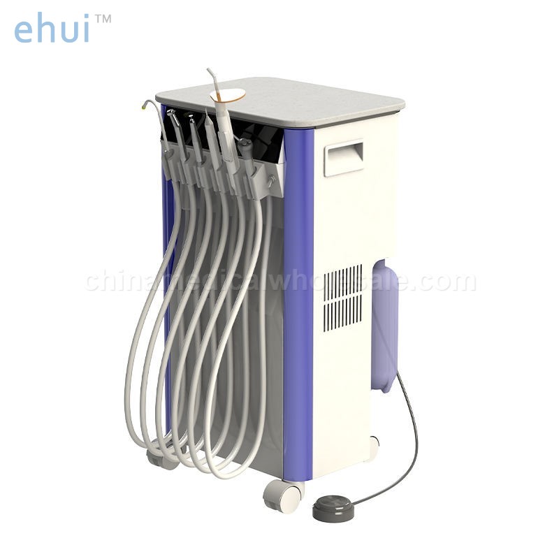 Small portable dental pneumatic turbine