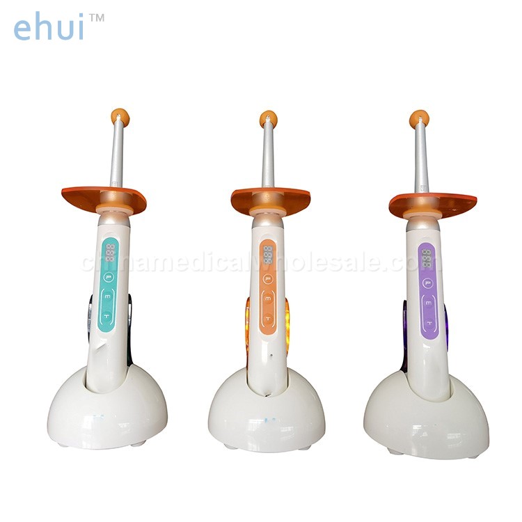 Rotatable cap mini dental led treatment