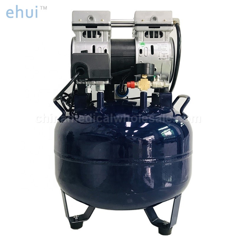 Supply one-to-one oil-free air compressor for dental unit