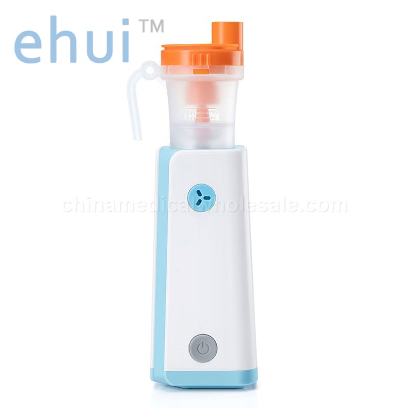 Portable respiratory therapy handheld compressor DC nebulizer with adapter