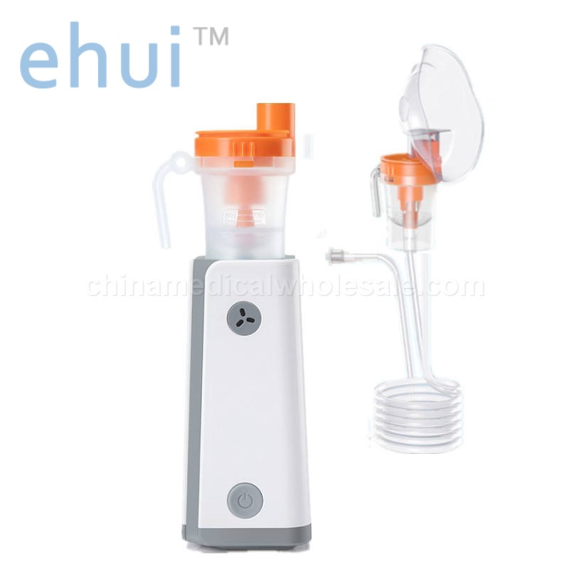 Handheld mini compressor atomizer with detachable battery DC inhaler