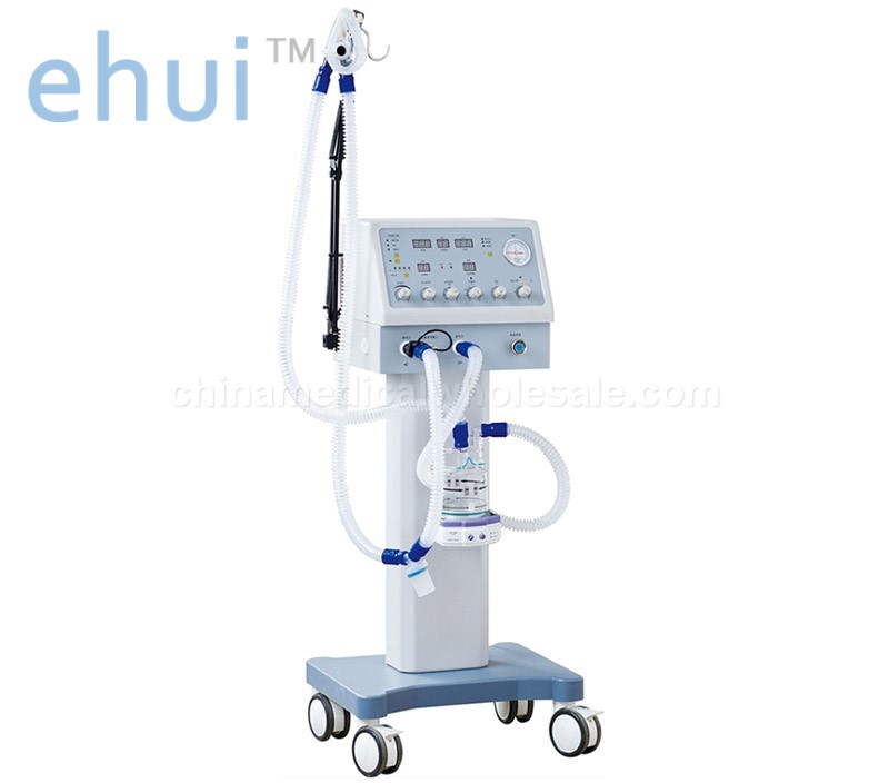 Aluminum alloy portable oxygen ventilator