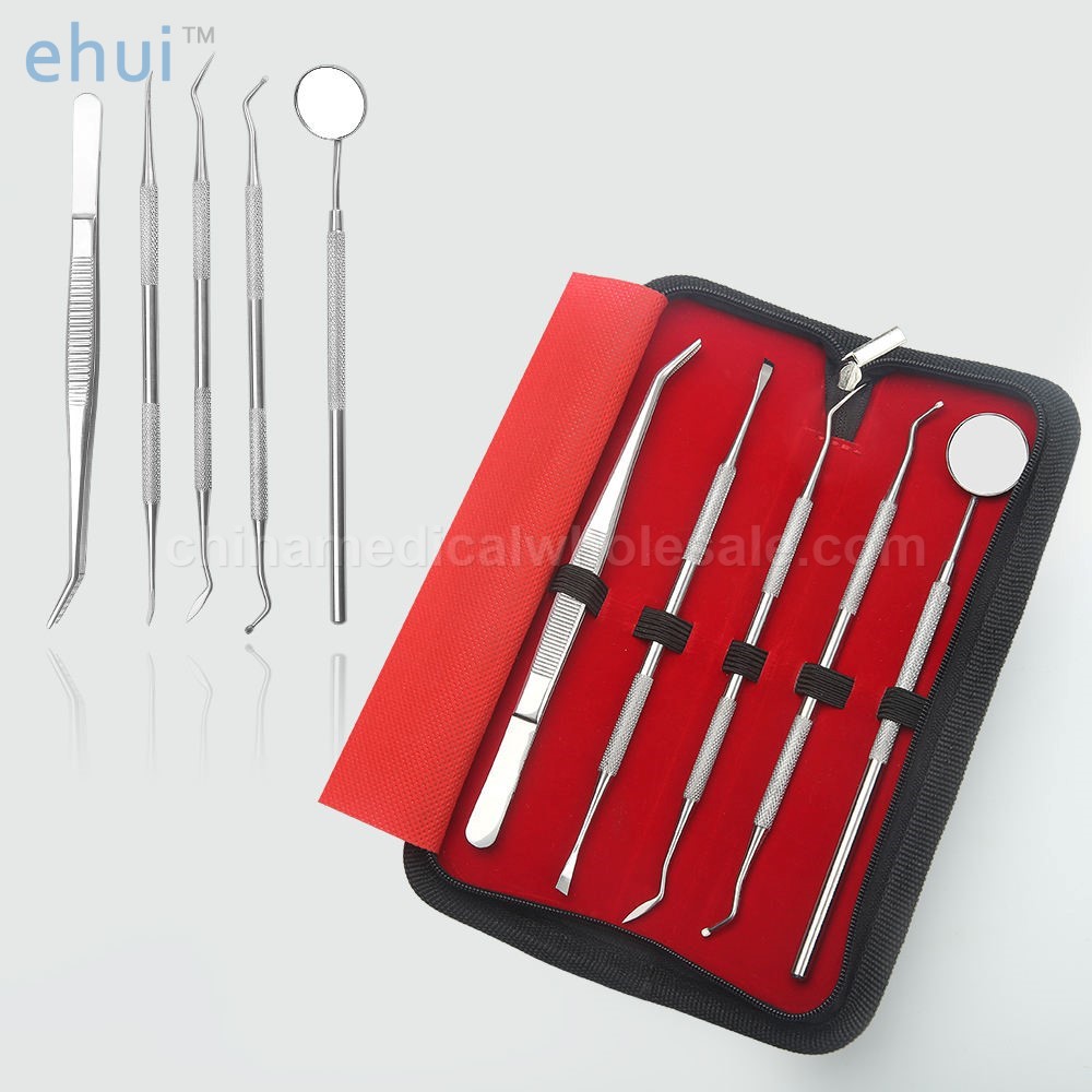 Manufacturer of 5-piece stainless steel oral care bag