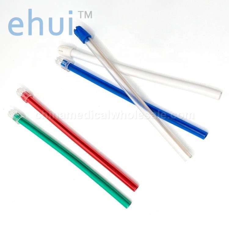 Disposable blue saliva ejector