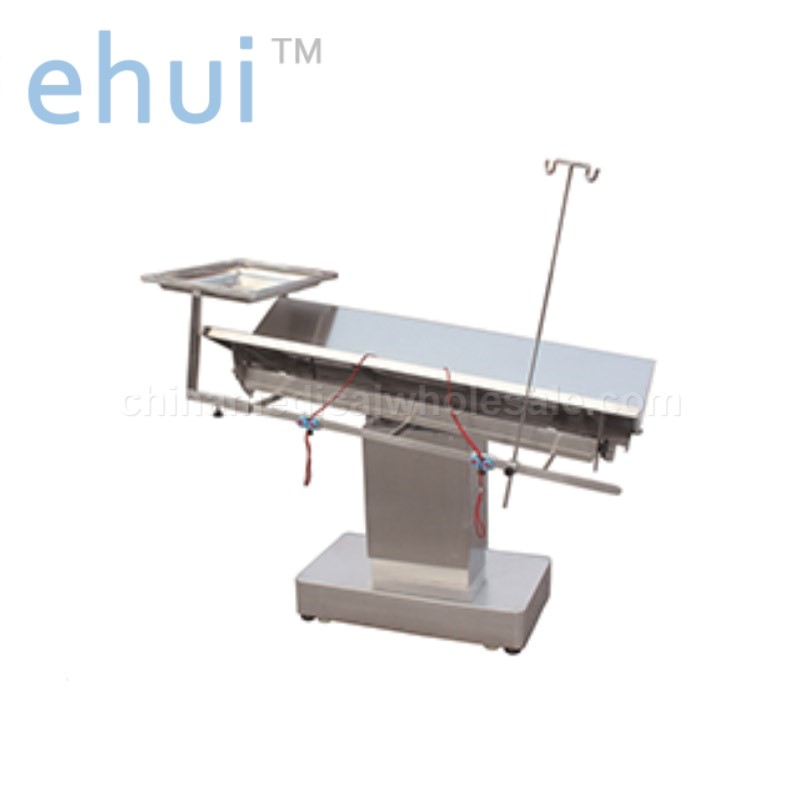 Manufacturer of direct selling stainless steel V-shaped constant temperature left and right tilt electric lifting operating table
