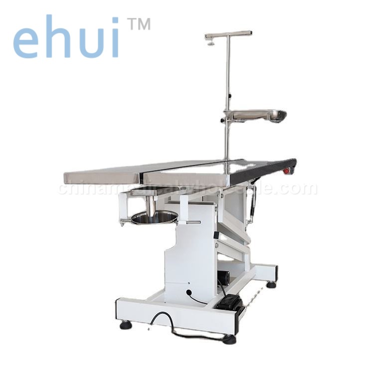 White Z-type electric lifting and v-type mesa thermostatic operating table for Pet surgery