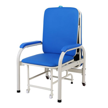 Hospital ward folding escort chair outpatient escort bed multifunctional chair